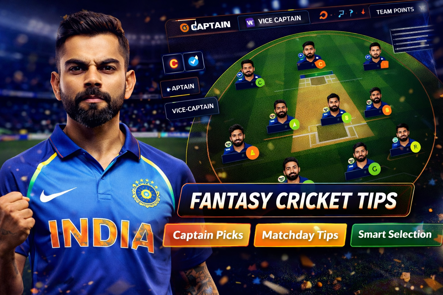 faboom fantasy cricket pick checklist